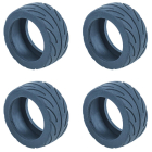 TEAM ASSOCIATED NANO SPORT RADIAL TYRES BLUE (4)