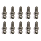 Team Associated Ballstud Long Neck 8mm (10) (RC10B6/6.1/SC6.1/T6.1/TC5/6.2/7/7.1/7.2/10F6/12R6)