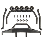 ASSOCIATED CR12 ROLL BAR AND BUMPER (BLACK)