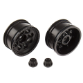 ASSOCIATED CR12 TIOGA WHEELS (BLACK)