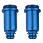 TEAM ASSOCIATED SR10 SHOCK BODIES 12x23MM FRONT BLUE ALUM