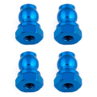 TEAM ASSOCIATED SHOCK BUSHINGS 10 MM BLUE ALUMINUM