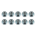 TEAM ASSOCIATED NUTS M4 SERRATED WHEEL NUTS