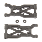 TEAM ASSOCIATED B74/B74.1 FT REAR SUSPENSION ARMS CARBON FIBRE