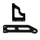 TEAM ASSOCIATED B74.2 SERVO MOUNT SET DECOUPLED SLIPPER