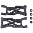 TEAM ASSOCIATED RC10B7 FT REAR SUSPENSION ARMS, CARBON