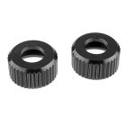 CORALLY SHOCK BODY CAP LOWER ALU. 2 PCS