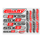 CORALLY STICKERSHEET SSX8S PRECUT 210X148MM 1 PC