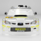 CARISMA SUBARU IMPREZA 2006 WRC CLEAR BODY SET 190mm