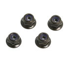 CEN RACING M4 FLANGE LOCK NUT (4PCS)