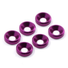 Fastrax M3 Csk Washer Purple (6)