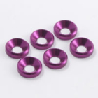 Fastrax M4 Shim Washers (6) Purple