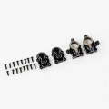 FMS FXC24 PORTAL AXLE COVER SET BLACK