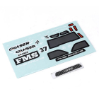 FMS FMS12441RTRWH DECAL SHEET