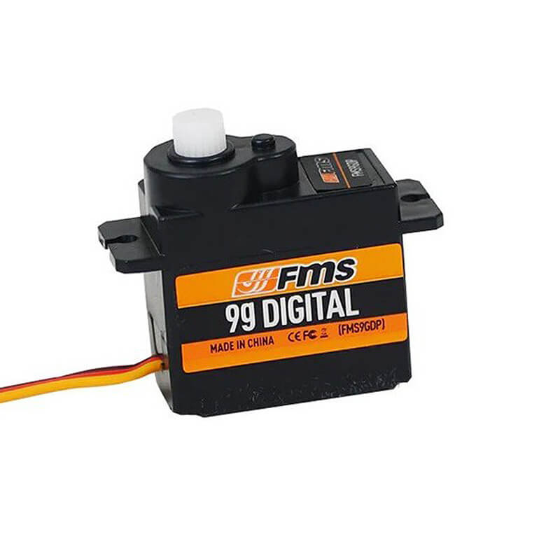 FMS 9G DIGITAL GEAR SERVO REVERSE WITH 300MM WIRE