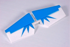 FMS 1.3M EDGE HORIZONTAL STABILIZER W/ELEVATOR CONNECTOR - BLUE