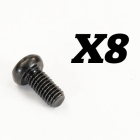 FTX ROKATAN ROUND HEAD CROSS SCREW M3X6