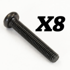 FTX ROKATAN ROUND HEAD CROSS SCREW M3X18