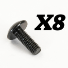 FTX ROKATAN DOME HEAD CROSS SCREW M3X8