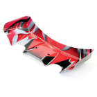 FTX VANTAGE 2.0 PRINTED RED/BLACK/WHITE REAR WING