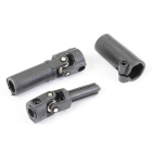 FTX OUTBACK MINI X MAIN DRIVE SHAFT SET & AXLE HUB - BLACK