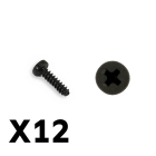 FTX TRACER PAN HEAD SELF TAPPING SCREWS PBHO 2.6*10MM