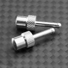 GMADE G-AIR SYSTEM WHEEL SILVER METAL STOPPERS (2)