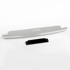 RC4WD SLICK METAL FRONT BUMPER FOR JS SCALE 1/10 RANGE ROVER CLASSIC BODY (SILVER)