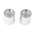 RC4WD 1/10 SCALE REAR HUBS (CHROME)