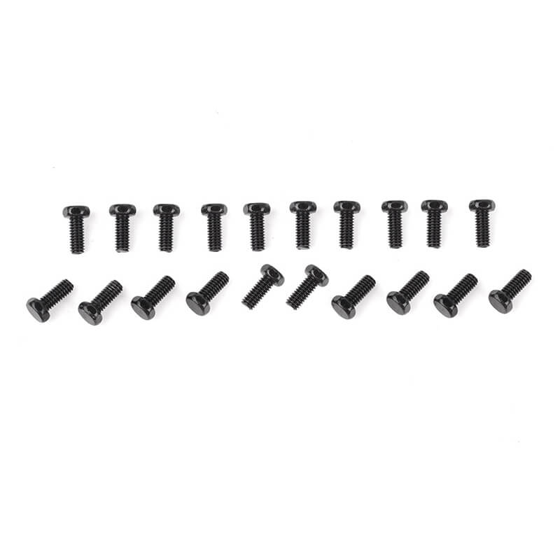 RC4WD SCALE HEX HEAD BOLTS (M2.5 x 6MM) BLACK