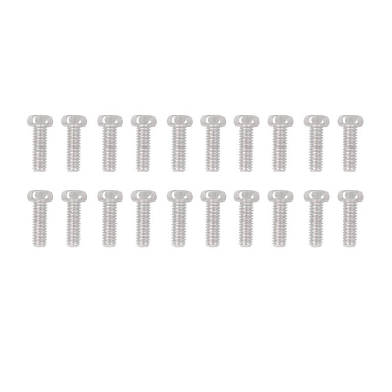 RC4WD SCALE HEX HEAD BOLTS (M2.5 x 8MM) SILVER