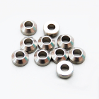 RC4WD HEAVY DUTY STEEL SILVER 3MM CON WASHERS (10)