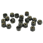 RC4WD NYLOCK NUTS M3 (BLACK)