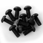 RC4WD STEEL BUTTON HEAD CAP SCREWS M2.5 X 6MM (10)