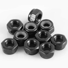 RC4WD NYLOCK NUTS M5 (BLACK)