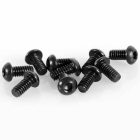 RC4WD STEEL BUTTON HEAD CAP SCREWS M2 X 4MM (10)