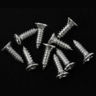 RC4WD FLAT HEAD SELF TAPPING SCREW 1.6 X 6MM (SILVER)