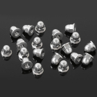 RC4WD M3 FLANGED ACORN NUTS (SILVER)