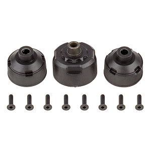 TEAM ASSOCIATED RIVAL MT10 DIFFERENTIAL CASES