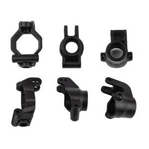 TEAM ASSOCIATED SR7 CASTER BLOCKS/STEERING BLOCKS/HUBS