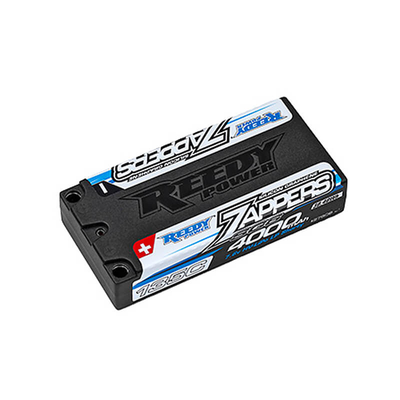 REEDY ZAPPERS 'SG6' 4000MAH 135C 7.6V LP SHORTY LIPO BATTERY