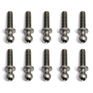 Team Associated Ballstud Long 10mm (10) (TC5/6.2/7/7.1/7.2/10F6/12R6)