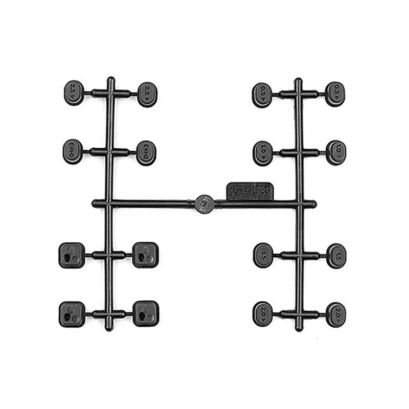 TEAM ASSOCIATED DC10 ARM MOUNT INSERTS