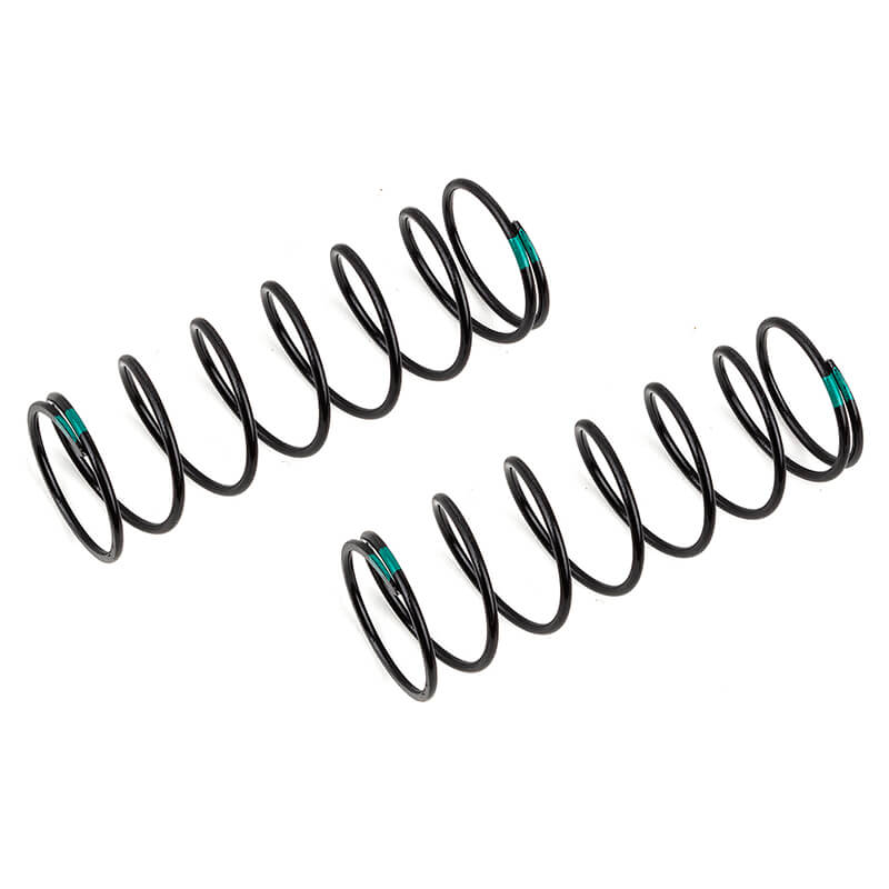 TEAM ASSOCIATED 16MM FRONT SPRINGS GREEN 4.85LB/IN L68 8.0T 1.5D