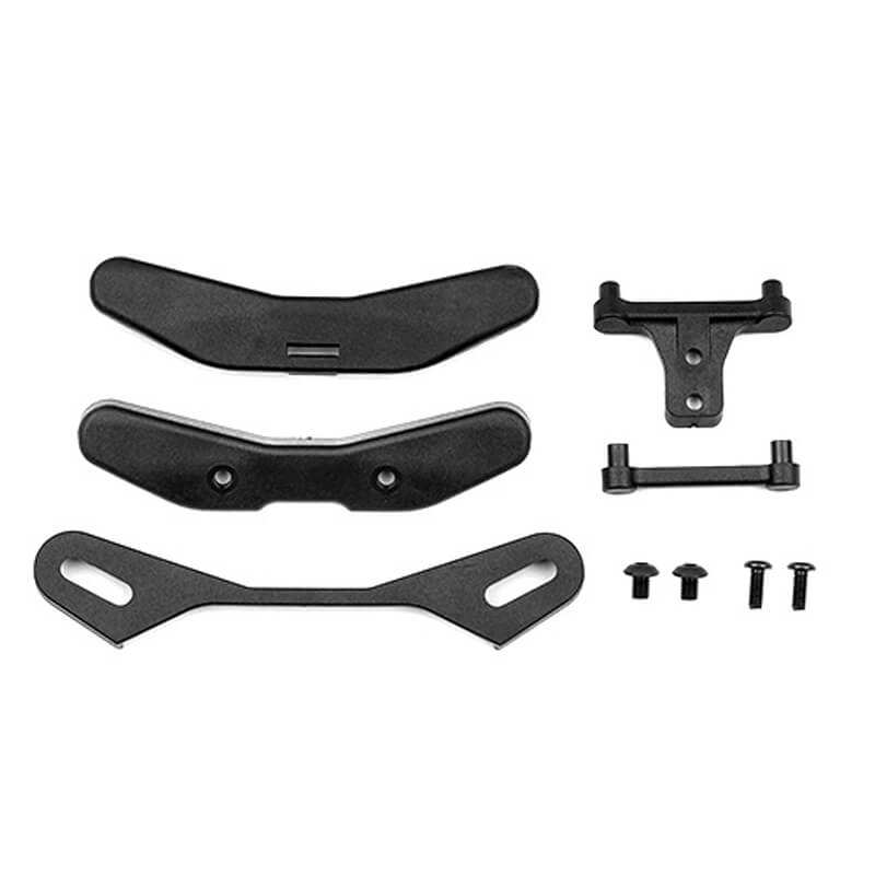 TEAM ASSOCIATED RC10B7 SHOCK TOWER COVER AND UPPER WING MOUNT SET (UPDATE)