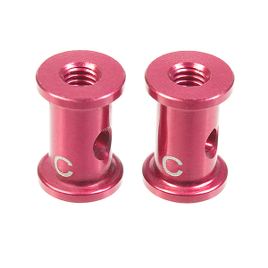 CORALLY ALUM. SPACER HOLDER C 10MM 2 PCS