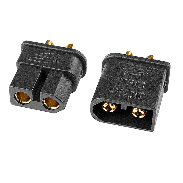 CORALLY TC PRO CONNECTOR 3.5MM GOLD PLATED CONNECTORS REVERSE POLARITY PROTECTION M/F 1 PAIR