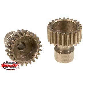 CORALLY 48 DP PINION LONG BOSS HARDENED STEEL 23 TEETH DIA. 3.17MM