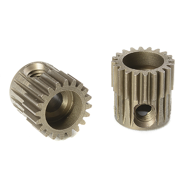 CORALLY 64 DP PINION SHORT HARDENED STEEL 20 TEETH SHAFT DIA. 3.17MM