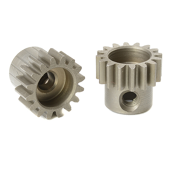 CORALLY M0.6 PINION SHORT HARDENED STEEL 16 TEETH SHAFT DIA. 3.17mm